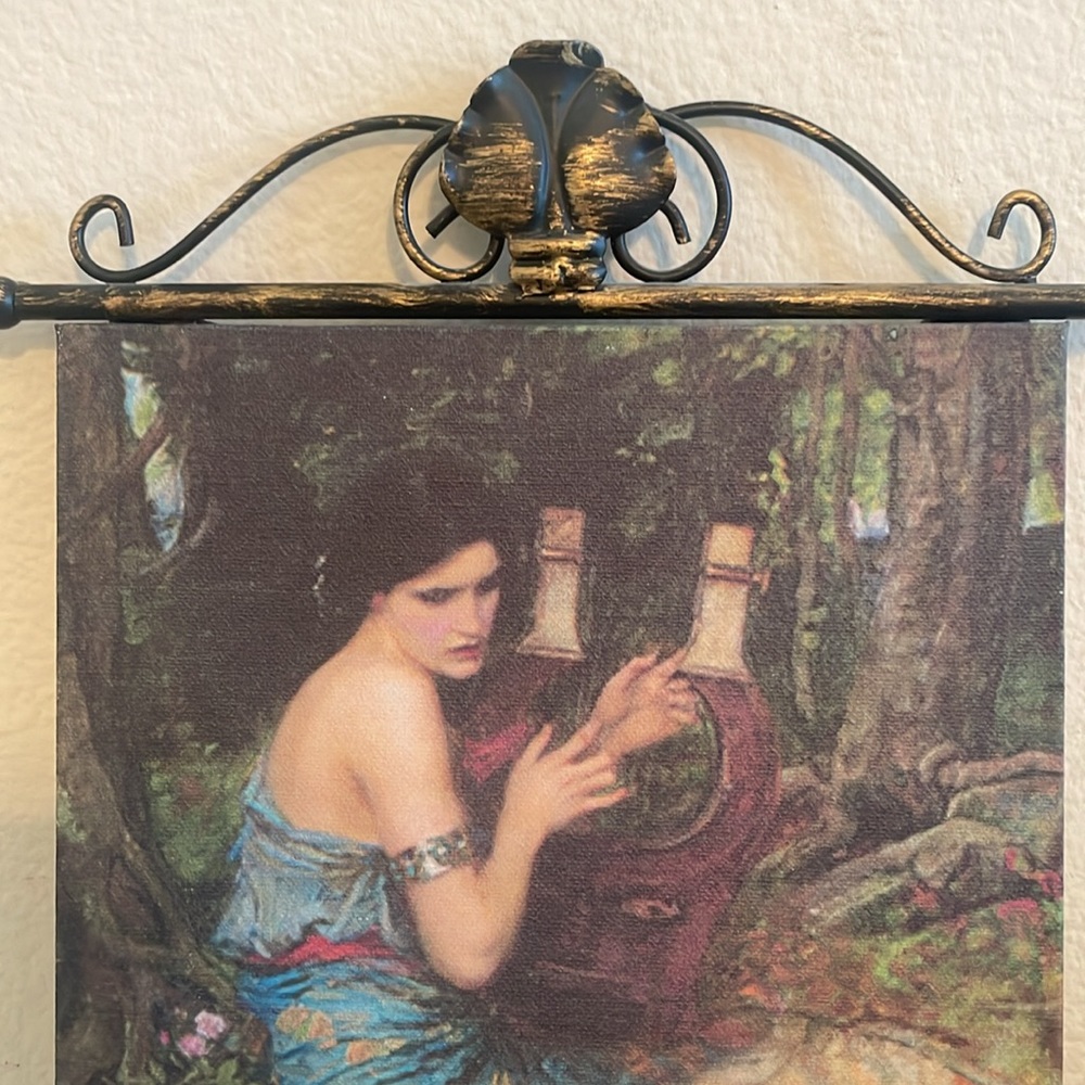 Mermaid with Harp Picture NWOT - Picture 2 of 4